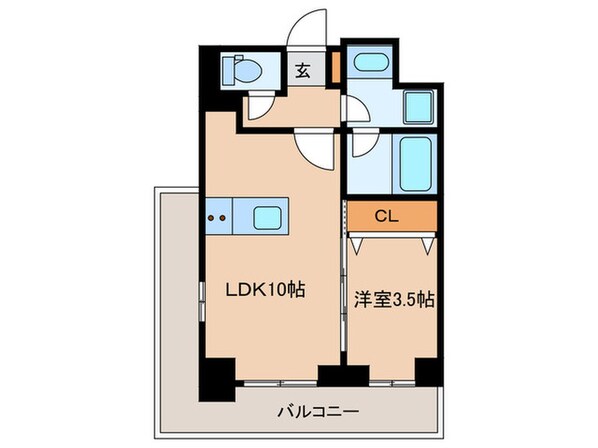 アヴェニール神楽坂の物件間取画像